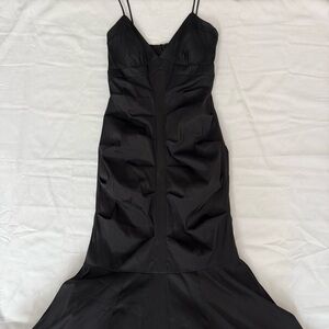 🖤 Cache Black Mermaid Gown | Size 2 Formal Prom Dress